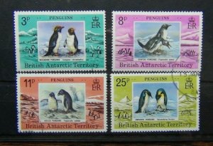 British Antarctic Territory 1979 Penguins set VFU