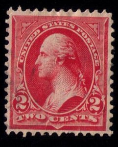 US SCOTT #251 VERY LIGHTLY CANCELLED USED TYPE II VERY FINE