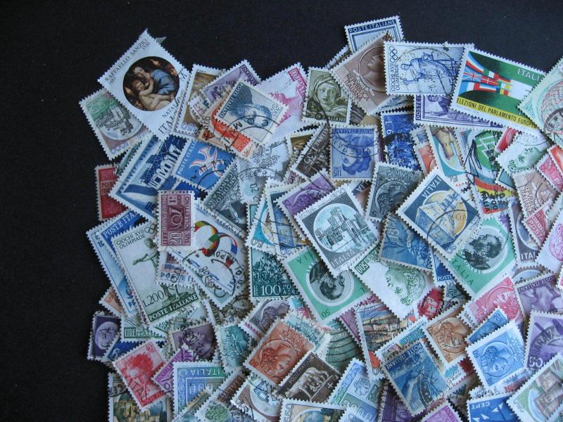 Hoard breakup mixture 400 commoner Italy. Duplicates & mixed condition