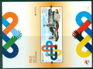Portugal 2023 EUROPA Stamps - Peace - The Highest Value of Humanity MS MUH