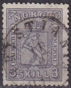 Norway #13  F-VF  Used  CV $160.00  (Z7991)