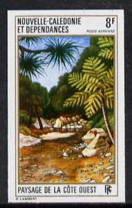 New Caledonia 1974 West Coast Landscapes 8f (Palms) imper...