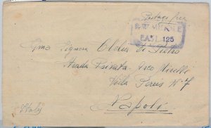 55601 - EEGYPT / WWII - POSTAL HISTORY: COVER from P.W. 1945 MIDDLE EAST 125-