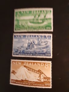 +New Zealand #327-329         MH