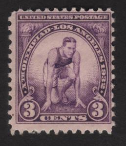 1932 US, 3c, MNH, Runner at Starting Mark, Sc 718