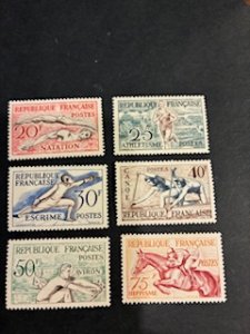 France sc 700-705 MNH comp set