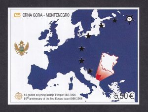 Montenegro   #130   MNH  2006  imperf  Europa stamps 50th anniversary