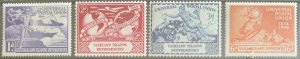 FALKLAND ISLANDS DEP. 1949 U.P.U. SET SGG21/G24  LIGHTLY MOUNTED MINT