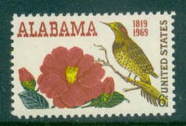 1375 6c Alabama Fine MNH