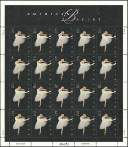 US - 3237 - MNH - Pane of 20  - SCV-14.50