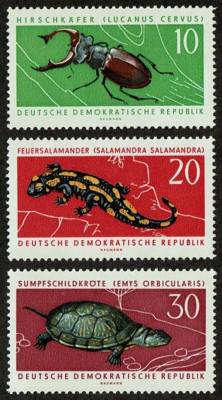 HuskyStamps ~ Germany DDR #663-667, set of 5, Mint Never Hinged MNH,  6 pictures