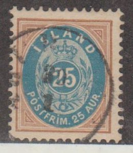 Iceland Scott #29 Stamp - Used Single