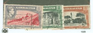 Gibraltar #113-115  Single (Complete Set)