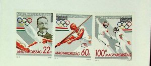 HUNGARY Sc 3497-99 NH ISSUE OF 1995 - OLYMPICS - (AO23)