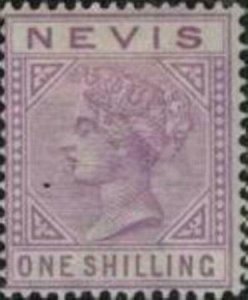 Nevis 1890 SC 30 Mint