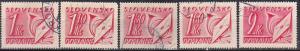 Slovakia J30-4 1942 Postage Due Used