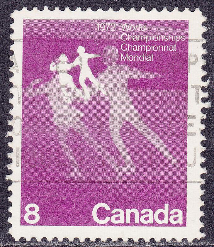 Canada 559 World Figure Skating Championships 8¢ 1972