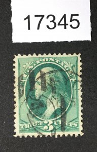 MOMEN: US STAMPS # 184 VF/XF USED   LOT #17345