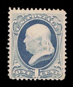 GENUINE SCOTT #182 MINT NG 1870 ABNC PRINTING PF CERT - ESTATE SALE