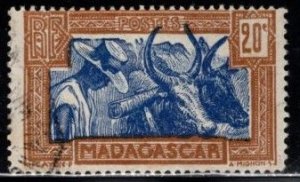 Madagascar - #153 Hova with Oxen - Used