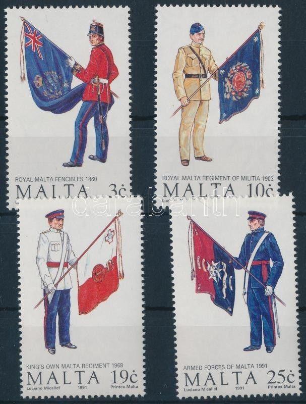 Malta stamp Uniforms (V) set MNH 1991 Mi 859-862 WS176178