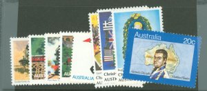 Australia  #707/726 Mint (NH) Multiple