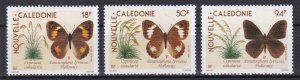 New Caledonia, Fauna, Butterflies MNH / 1990