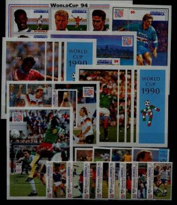 Dominica MNH lot Football SCV63.05