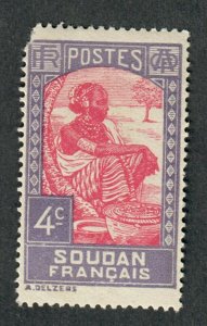 French Sudan #64 Mint Hinged single