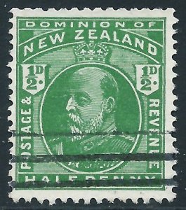 New Zealand, Sc #130, 1/2d Used