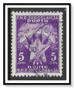 Yugoslavia #J55 Postage Due Used