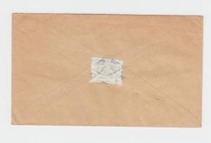 CEYLON -USA 1952 SHORT PAID COVER, HUNUMULLA CDS (SCARCE) T20c H/S (SEE BELOW)