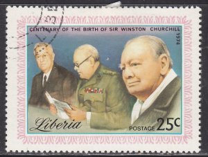 Liberia 696 Sir Winston Churchill 1974