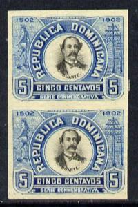 Dominican Republic 1902 400th Anniversary 5c imperforate ...