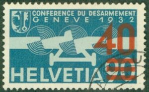 SWITZERLAND 25a USED (RL) 7651 CV $800.00 BIN $350.00