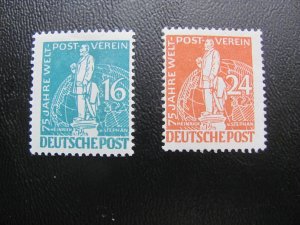 Germany Berlin1949 MNH SC 36-7 UPU F/VF MICHEL 90 EUROS