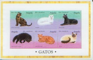 Cats of the World, S/S 6,  (ANGO1023*)