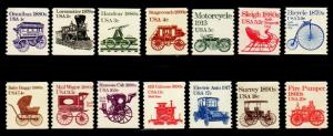 #1897 - 1908 Complete 1st Transportation set - MNH