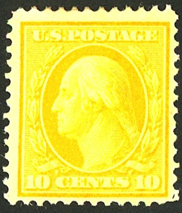 U.S. #381 MINT-VF OG HR