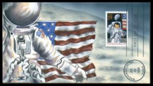 #2841 First Moon Landing Ham FDC