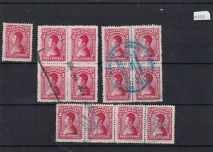 COLOMBIA 1928 USED STAMPS BLOCKS & MOUNTED MINT STAMP   REF  R 1487