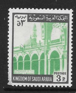 SAUDI ARABIA SG954 1972 3p EMERALD & BLACK MNH (p)