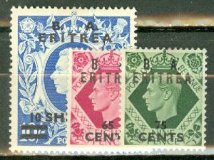 AB: Great Britain Eritrea 14-26 mint CV $116.80; scan shows only a few
