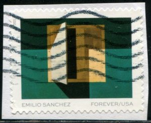 5597 (55c) Emilio Sanchez SA,  used on paper