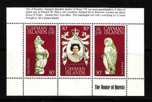 Cayman Is-Sc#404abc- id6-unused NH set-QEII-25th Coronation-1978-