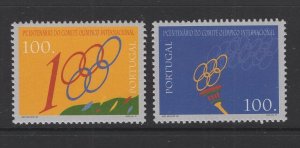 Portugal #1983-84  (1994 Olympics Centenary set) VFMNH CV $3.00