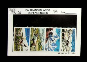 Falkland Islands, Dependencies 1982 SG 98 - 101 ** MNH QEII (002680)