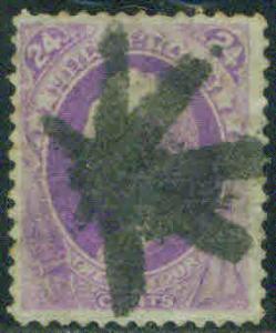 USA Scott 153 24c Purple 1870 Gen Winfield stamp CV$200