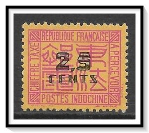 Indo-China #J62 Postage Due NG