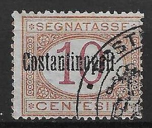 ITALY Post Offices in the Turkish Empire: Constantinopoli - 39119